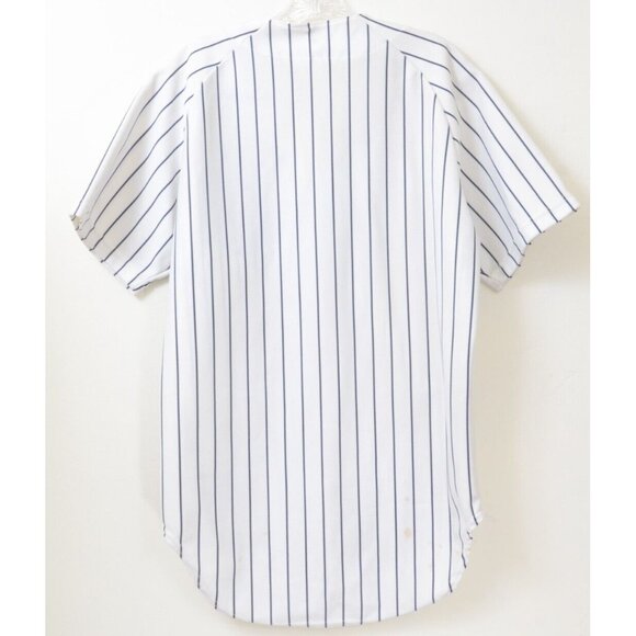 VTG 90s NEW YORK YANKEES Adult 42 Rawlings Authentic MLB Jersey Made USA - Picture 5 of 13